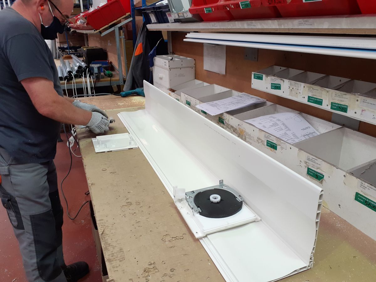 Fabrication volets roulants